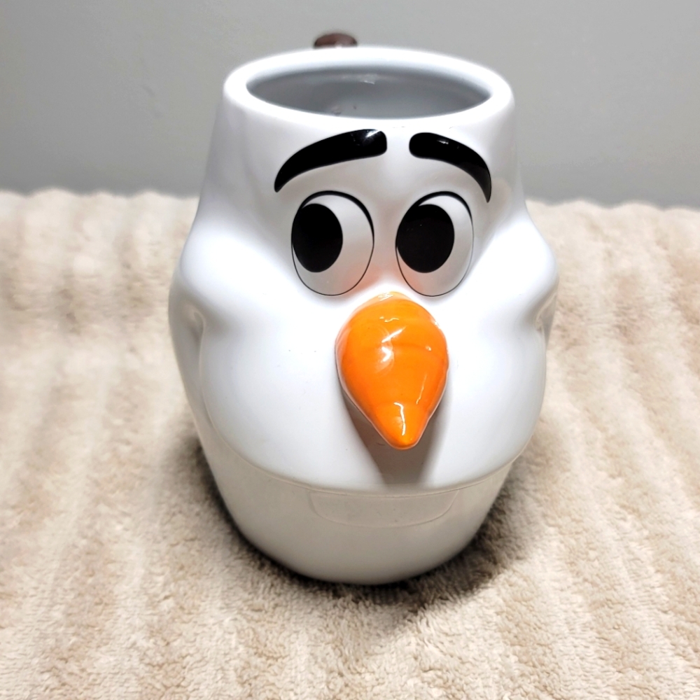 Disney 3D‎ Ceramic Olaf Mug Frozen Snowman Cup Coffee